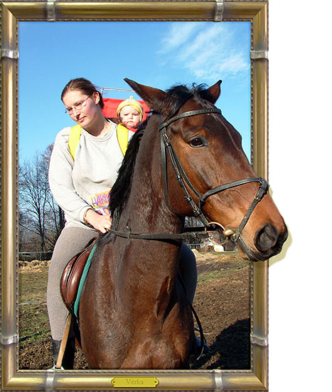 Věrka - Krumlovská madona 2005, výstava fotografií Stanislavy Konvalinkové