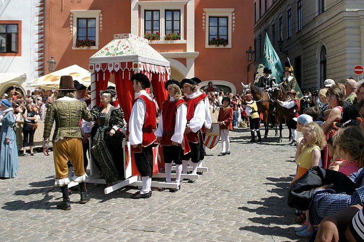 Slavnosti pětilisté růže 2005, 17. - 19. června 2005 - historické průvody, foto: © Lubor Mrázek