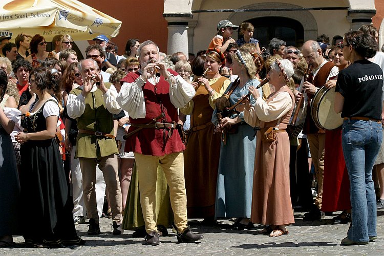 Slavnosti pětilisté růže 2005, 17. - 19. června 2005 - historické průvody, foto: © Lubor Mrázek