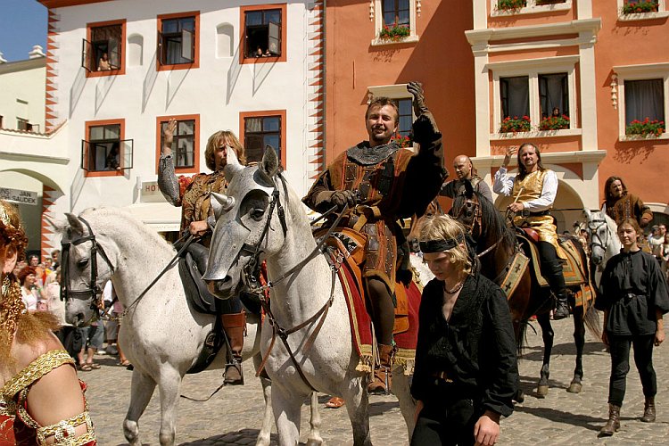 Slavnosti pětilisté růže 2005, 17. - 19. června 2005 - historické průvody, foto: © Lubor Mrázek