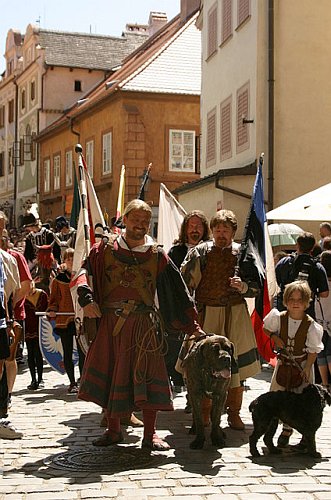 Slavnosti pětilisté růže 2005, 17. - 19. června 2005 - historické průvody, foto: © Lubor Mrázek