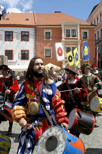 Slavnosti pětilisté růže 2005, 17. - 19. června 2005 - historické průvody, foto: © Lubor Mrázek