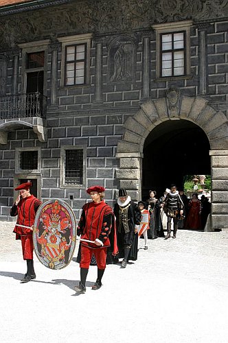 Slavnosti pětilisté růže 2005, 17. - 19. června 2005 - historické průvody, foto: © Lubor Mrázek