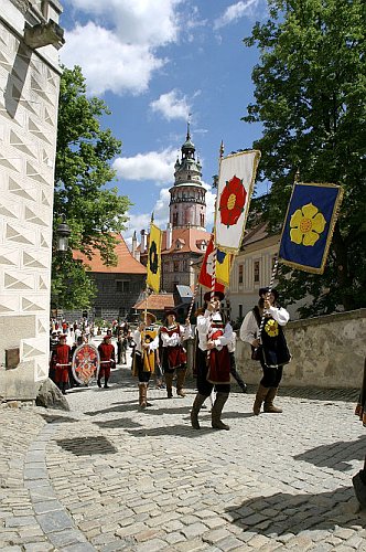 Slavnosti pětilisté růže 2005, 17. - 19. června 2005 - historické průvody, foto: © Lubor Mrázek