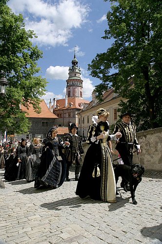 Slavnosti pětilisté růže 2005, 17. - 19. června 2005 - historické průvody, foto: © Lubor Mrázek