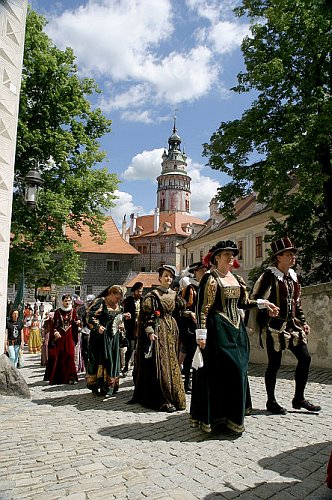 Slavnosti pětilisté růže 2005, 17. - 19. června 2005 - historické průvody, foto: © Lubor Mrázek