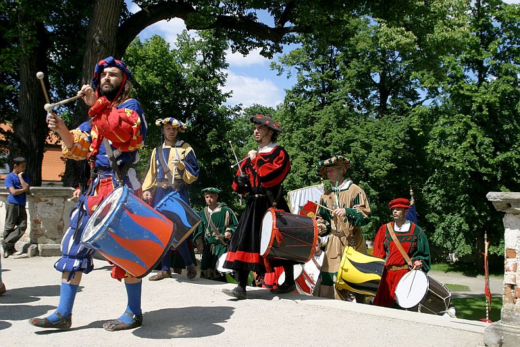 Slavnosti pětilisté růže 2005, 17. - 19. června 2005 - historické průvody, foto: © Lubor Mrázek