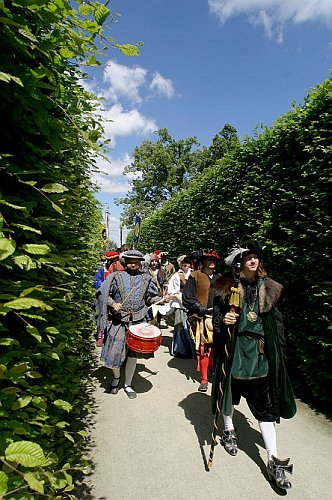 Slavnosti pětilisté růže 2005, 17. - 19. června 2005 - historické průvody, foto: © Lubor Mrázek