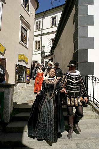 Slavnosti pětilisté růže 2005, 17. - 19. června 2005 - historické průvody, foto: © Lubor Mrázek