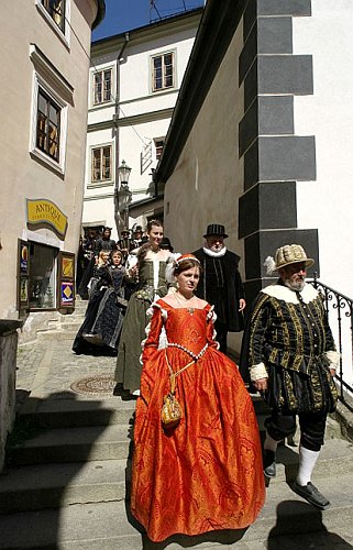 Slavnosti pětilisté růže 2005, 17. - 19. června 2005 - historické průvody, foto: © Lubor Mrázek