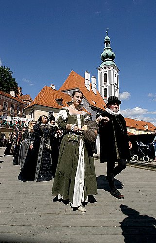 Slavnosti pětilisté růže 2005, 17. - 19. června 2005 - historické průvody, foto: © Lubor Mrázek