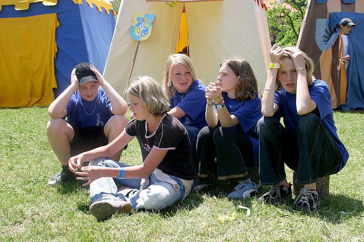 Slavnosti pětilisté růže 2005, 18. - 19. června 2005 - slavnosti v Pivovarské zahradě, foto: © Lubor Mrázek