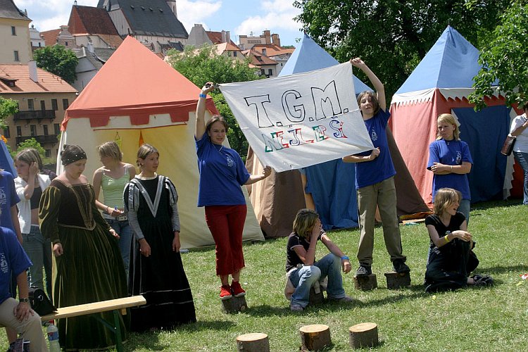 Slavnosti pětilisté růže 2005, 18. - 19. června 2005 - slavnosti v Pivovarské zahradě, foto: © Lubor Mrázek