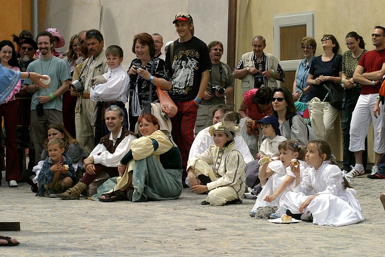 Slavnosti pětilisté růže 2005, 17. - 19. června 2005 - divadlo a hudba, foto: © Lubor Mrázek