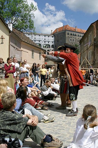 Slavnosti pětilisté růže 2005, 17. - 19. června 2005 - divadlo a hudba, foto: © Lubor Mrázek