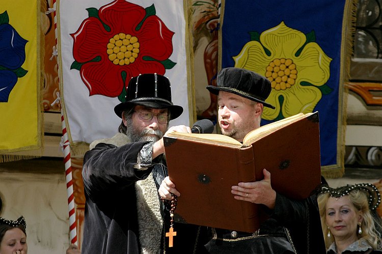 Slavnosti pětilisté růže 2005, 19. června 2005 - závěrečná ceremonie, foto: © Lubor Mrázek