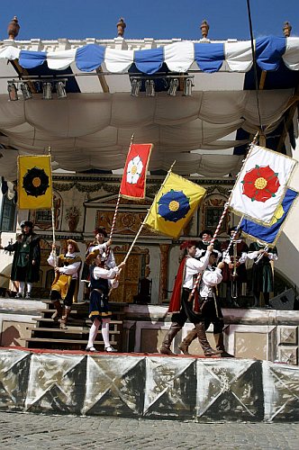 Slavnosti pětilisté růže 2005, 19. června 2005 - závěrečná ceremonie, foto: © Lubor Mrázek