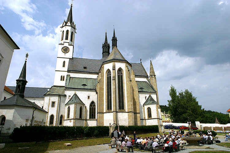 In Vyšší Brod wurde eine Ausstellung über Adalbert Stifters Roman  Witiko eröffnet, Foto: © Lubor Mrázek