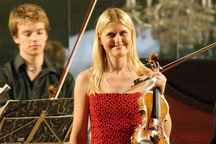 Gabriela Demeterová und Gabriela Demeterová Collegium, 30. Juni 2005, Festival der Kammermusik Český Krumlov, Foto: © Lubor Mrázek