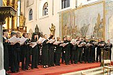 Jiří Stivín and Kühn´s Choir Prague, 2nd July 2005, Festival of Chamber Music Český Krumlov, photo: © Lubor Mrázek 