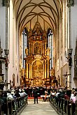 Jiří Stivín and Kühn´s Choir Prague, 2nd July 2005, Festival of Chamber Music Český Krumlov, photo: © Lubor Mrázek 