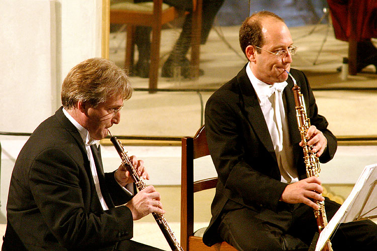 Zurich Oboe Quartet, 3rd July 2005, Festival of Chamber Music Český Krumlov, photo: © Lubor Mrázek