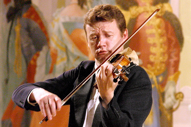 Ivan Ženatý a Katarína Ženatá, 7. července 2005, Festival komorní hudby Český Krumlov, foto: © Lubor Mrázek