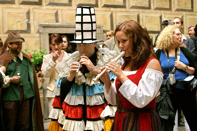 Baroque Night in the Český Krumlov Castle ®, 8th July 2005, Festival of Chamber Music Český Krumlov, photo: © Lubor Mrázek