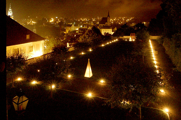 Baroque Night in the Český Krumlov Castle ®, 9th July 2005, Festival of Chamber Music Český Krumlov, photo: © Lubor Mrázek