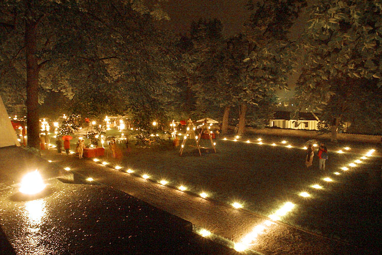 Barokní noc na zámku Český Krumlov ®, 9. července 2005, Festival komorní hudby Český Krumlov, foto: © Lubor Mrázek