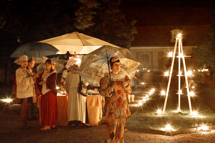 Barocknacht auf dem Schloss Český Krumlov ®, 9. Juli 2005, Festival der Kammermusik Český Krumlov, Foto: © Lubor Mrázek