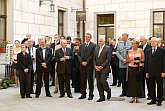 Feierliche Eröffnung in Anwesenheit von Václav Klaus - Präsident Tschechischer Republik, 15. Juli 2005, Internationales Musikfestival Český Krumlov, Bildsquelle: © Auviex s.r.o., Foto: Libor Sváček 