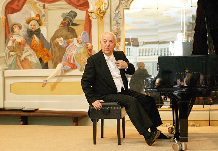 Ivan Moravec, Klavierrezital, 21. Juli 2005, Internationales Musikfestival Český Krumlov, Bildsquelle: © Auviex s.r.o., Foto: Libor Sváček