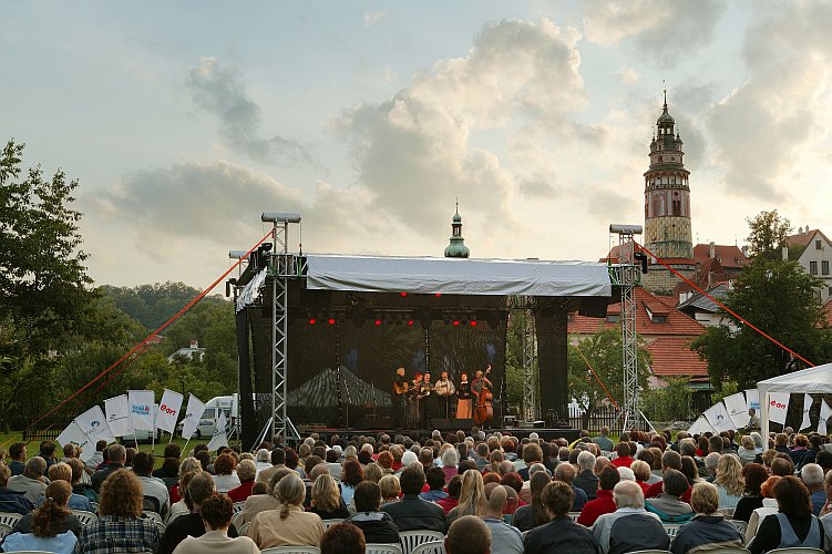 Spirituál Kvintet, 23. Juli 2005, Internationales Musikfestival Český Krumlov, Bildsquelle: © Auviex s.r.o., Foto: Libor Sváček