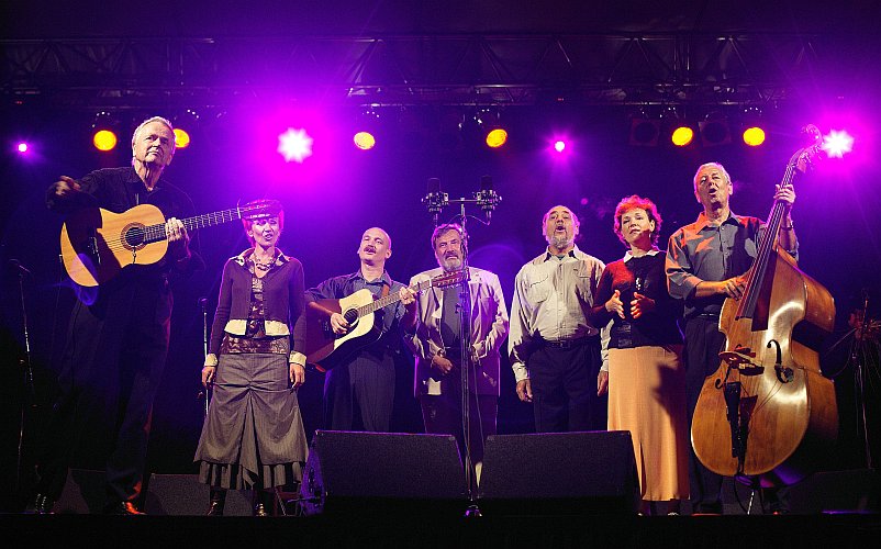 Spirituál Kvintet, 23. července 2005, Mezinárodní hudební festival Český Krumlov, zdroj: © Auviex s.r.o., foto: Libor Sváček