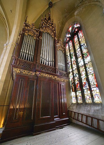 Daleen Kruger (South Africa) – Organ Recital, 24th July 2005, International Music Festival Český Krumlov, source: © Auviex s.r.o., photo: Libor Sváček