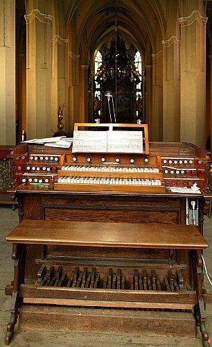 Daleen Kruger (South Africa) – Organ Recital, 24th July 2005, International Music Festival Český Krumlov, source: © Auviex s.r.o., photo: Libor Sváček