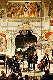 Martinů Quartet, Robert Stallman (USA) - flute, 28th July 2005, International Music Festival Český Krumlov, source: © Auviex s.r.o., photo: Libor Sváček 