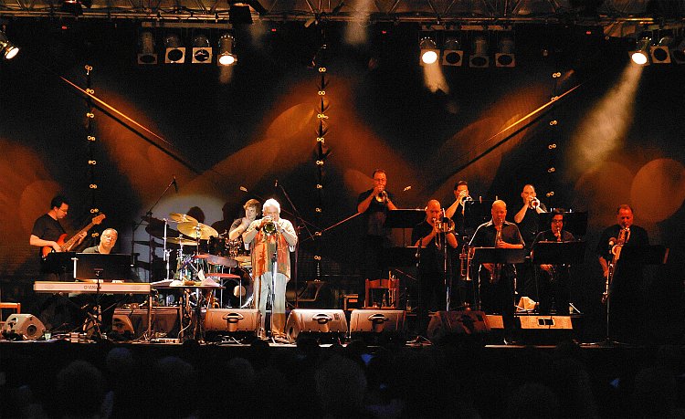 Maynard Ferguson (Canada), 30th July 2005, International Music Festival Český Krumlov, source: © Auviex s.r.o., photo: Libor Sváček