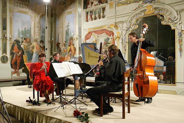 Ars Instrumentalis Pragensis, 4. srpna 2005, Mezinárodní hudební festival Český Krumlov, zdroj: © Auviex s.r.o., foto: Libor Sváček