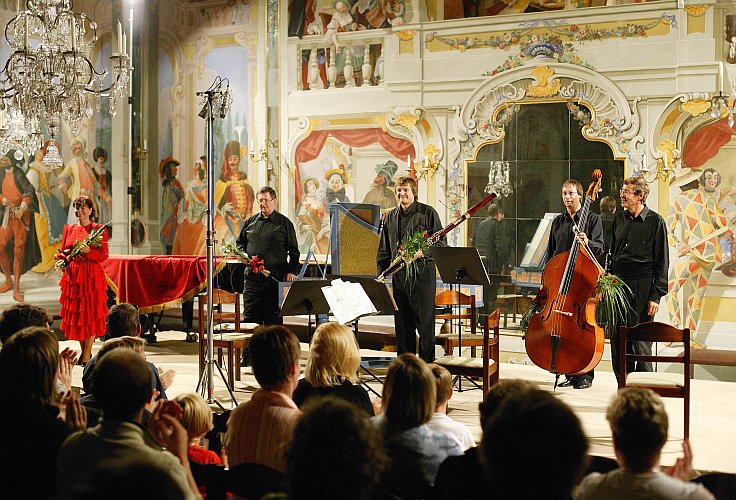Ars Instrumentalis Pragensis, 4. srpna 2005, Mezinárodní hudební festival Český Krumlov, zdroj: © Auviex s.r.o., foto: Libor Sváček
