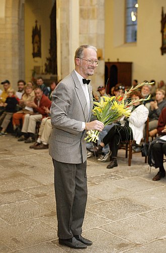 Michal Novenko, varhanní recitál, 7. srpna 2005, Mezinárodní hudební festival Český Krumlov, zdroj: © Auviex s.r.o., foto: Libor Sváček