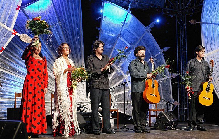 Spanischer Abend mit Flamenco, 13. August 2005, Internationales Musikfestival Český Krumlov, Bildsquelle: © Auviex s.r.o., Foto: Libor Sváček