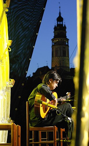 Španělský večer s flamenkem, 13. srpna 2005, Mezinárodní hudební festival Český Krumlov, zdroj: © Auviex s.r.o., foto: Libor Sváček