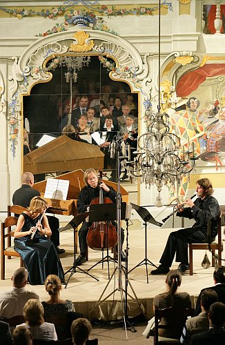 Zaneto Consort, 17. August 2005, Internationales Musikfestival Český Krumlov, Bildsquelle: © Auviex s.r.o., Foto: Libor Sváček