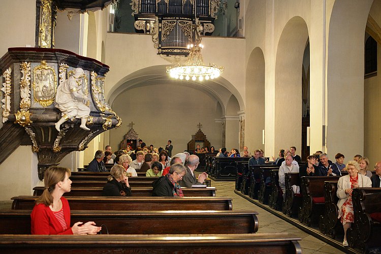 Michal Novenko, varhanní recitál, 21. srpna 2005, Mezinárodní hudební festival Český Krumlov, zdroj: © Auviex s.r.o., foto: Libor Sváček