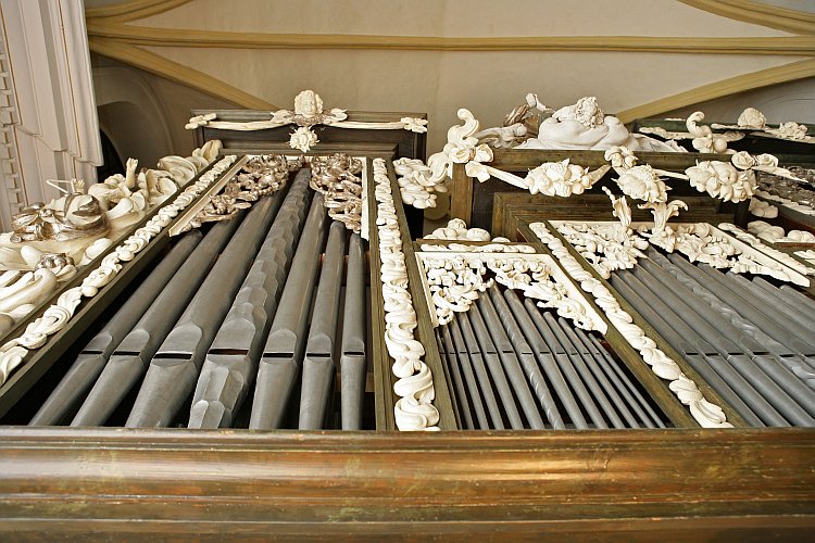 Michal Novenko, Orgel-Recital, 21. August 2005, Internationales Musikfestival Český Krumlov, Bildsquelle: © Auviex s.r.o., Foto: Libor Sváček