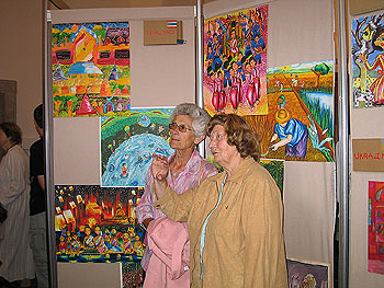 Výstava Lidice 2004 v krumlovském klášteře, foto: Jana Zuziaková 
