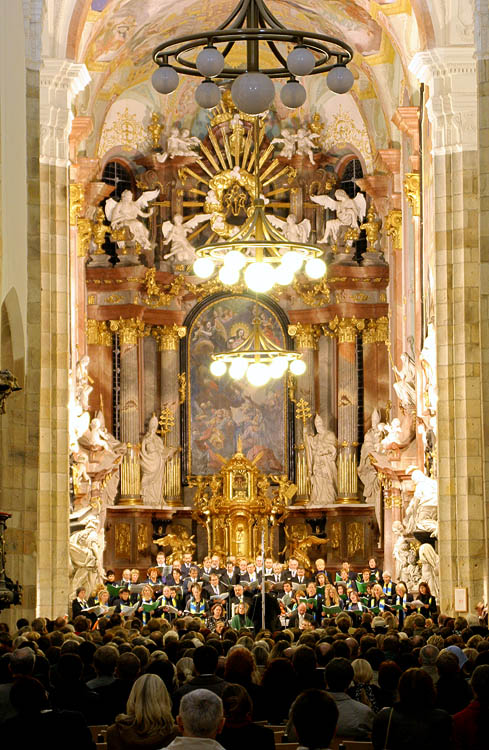 Královský hudební festival 2003, Klášter Zlatá Koruna, 1. ročník, foto: © Lubor Mrázek