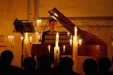 Irena Troupová - soprán, Jaroslav Tůma - kladívkový klavír, 6. srpna 2005, Královský hudební festival Zlatá Koruna, foto: © Lubor Mrázek 